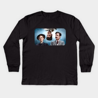 Houdini, Doyle & Adelaide Kids Long Sleeve T-Shirt